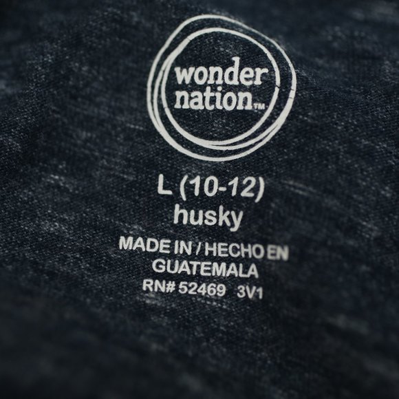 WONDER NATION T-SHIRT LARGE - Picture 3 of 3